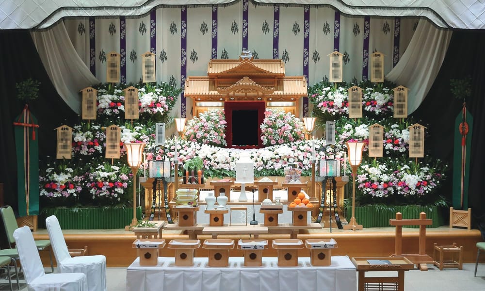 神葬祭の祭壇
