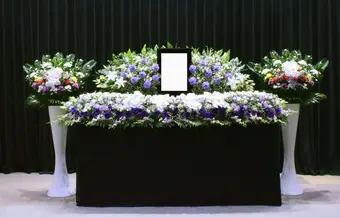 家族葬の祭壇イメージ
